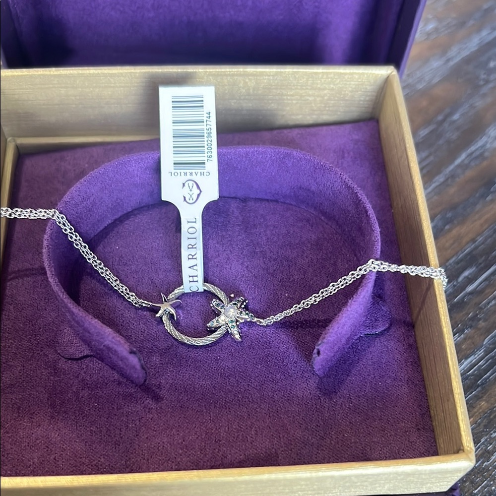 Charriol Silver Star of the Sea Bracelet